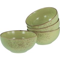 CreaTable Schüssel-Set Nature Collection Green grün Steinzeug CreaTable Schüssel-Set Nature Collection Green grün Steinzeug von CreaTable