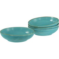 CreaTable Schüssel-Set Nature Collection Water blau Steinzeug von CreaTable