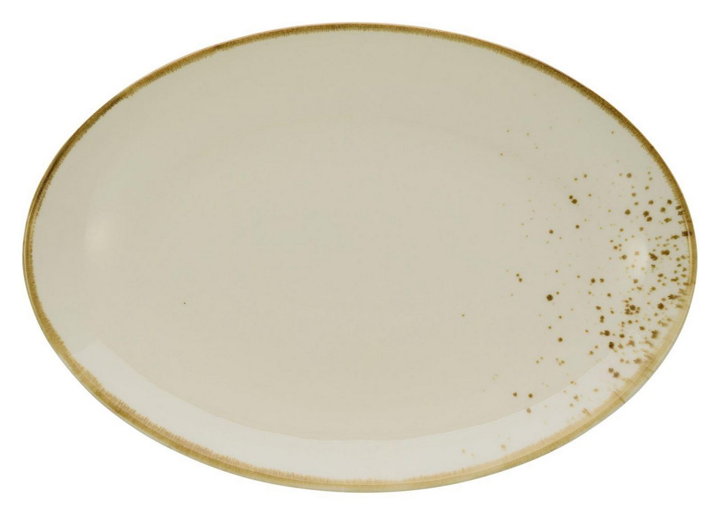 CreaTable Servier-Set Nature Collection Creme 23903, Steinzeug von CreaTable