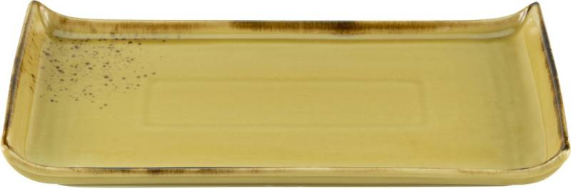CreaTable Servierplatte Nature Collection, Steinzeug, (Set, 2-tlg), Servier Set, 33x16,5 cm von CreaTable