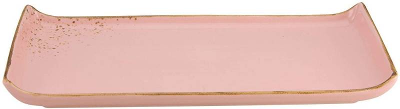 CreaTable Servierplatte Nature Collection, Steinzeug, (Set, 2-tlg), Servier Set, 33x16,5 cm von CreaTable