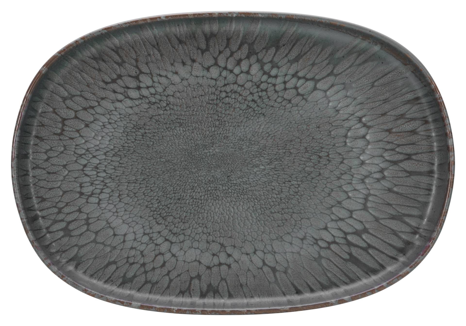 CreaTable Servierplatte Uno in Farbe Volcano Dark seidenmatt CreaTable Servierplatte Uno in Farbe Volcano Dark seidenmatt von CreaTable