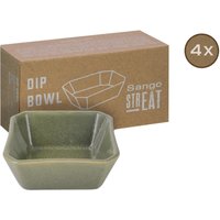 CreaTable Servierset Streat Dip Bowl grün Steinzeug von CreaTable