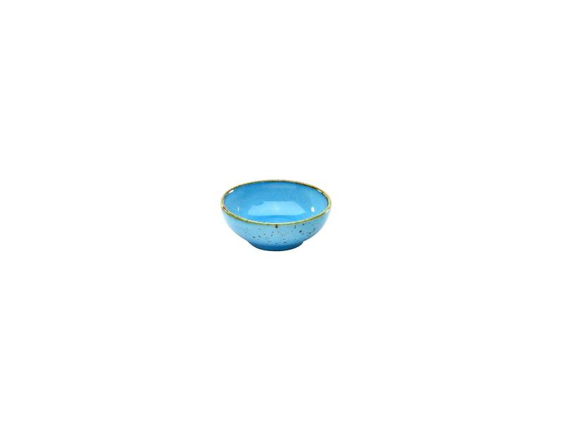 CreaTable Sojaschale Nature Collection in Farbe Blue glänzend von CreaTable