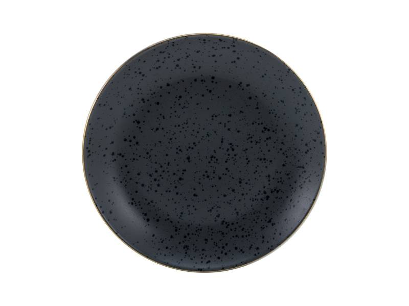 CreaTable Speiseteller Industrial in Farbe Schwarz matt von CreaTable