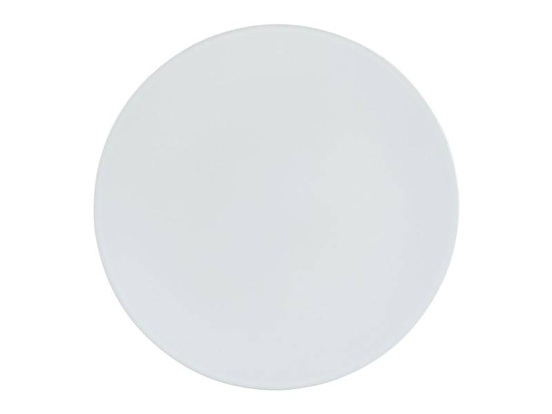 CreaTable Speiseteller Soft Touch in Farbe Weiß matt von CreaTable