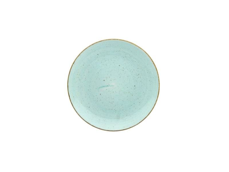 CreaTable Speiseteller Vintage Nature in Farbe Aqua glänzend CreaTable Speiseteller Vintage Nature in Farbe Aqua glänzend von CreaTable