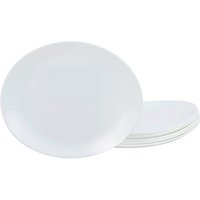 CreaTable Steakteller Luminarc weiß Opal-Hartglas 6 tlg. CreaTable Steakteller Luminarc weiß Opal-Hartglas 6 tlg. von CreaTable