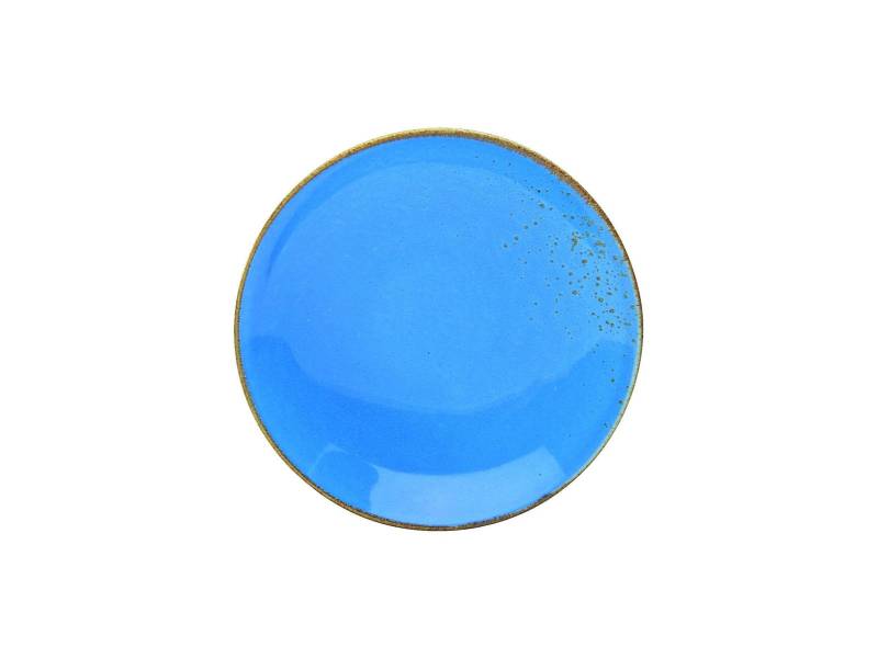 CreaTable Suppenteller Nature Collection in Farbe Blue glänzend von CreaTable