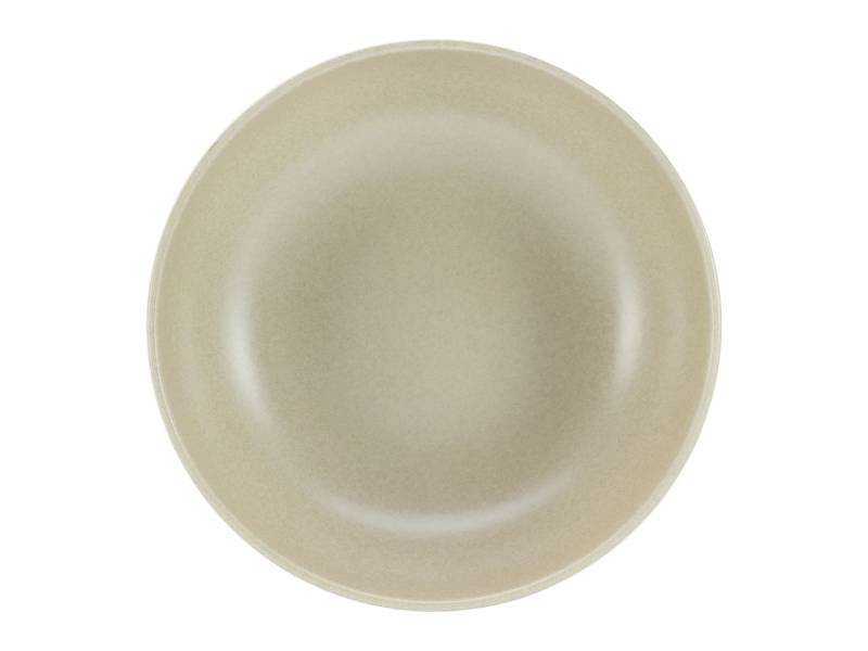 CreaTable Suppenteller Uno in Farbe Sand matt von CreaTable
