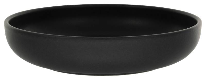 CreaTable Suppenteller Uno in Farbe Schwarz matt von CreaTable