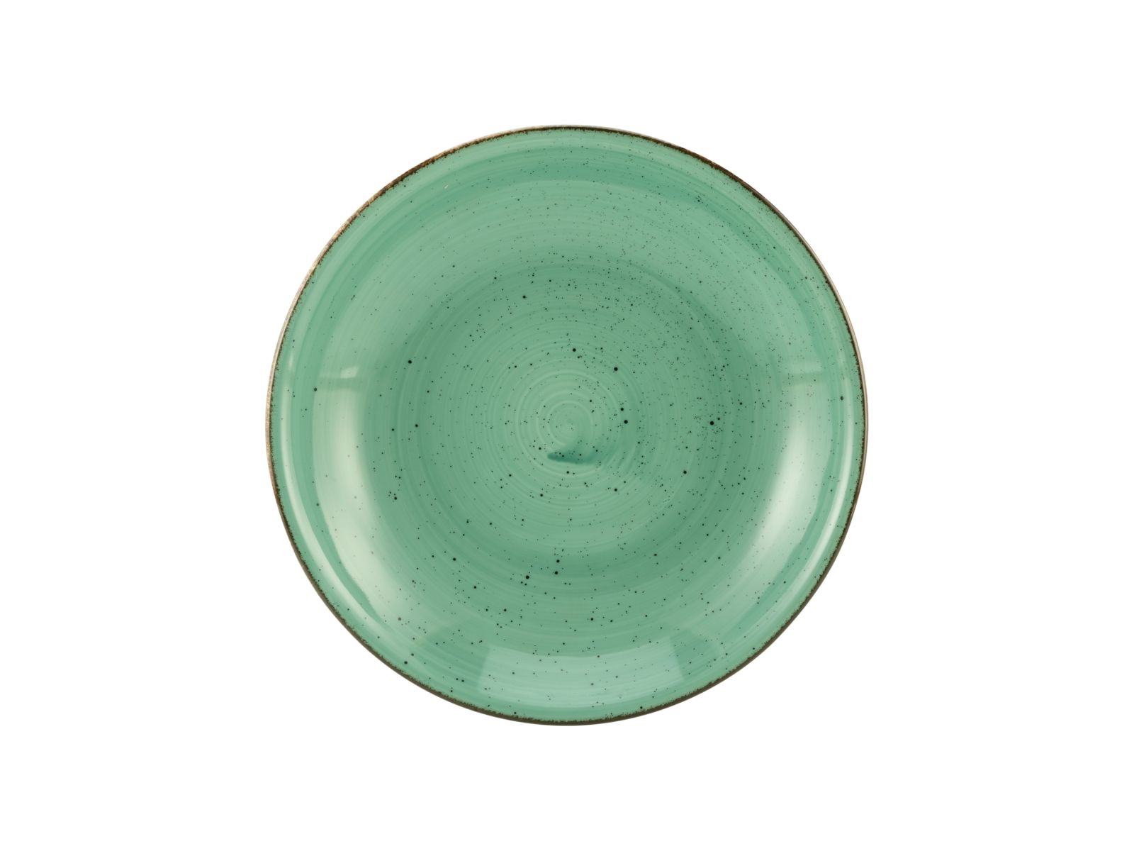 CreaTable Suppenteller Vintage Nature in Farbe Grün glänzend CreaTable Suppenteller Vintage Nature in Farbe Grün glänzend von CreaTable