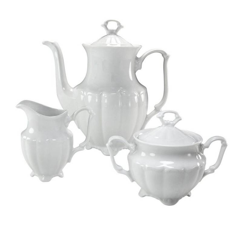 CreaTable Tafelservice Maria Theresia (3-tlg), Premium Porzellan von CreaTable