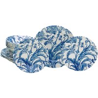 CreaTable Tafelservice Venecia rot Steingut 18 tlg. von CreaTable
