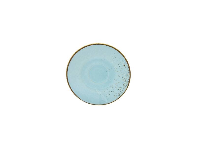 CreaTable Untertasse Nature Collection in Farbe Lightblue glänzend CreaTable Untertasse Nature Collection in Farbe Lightblue glänzend von CreaTable