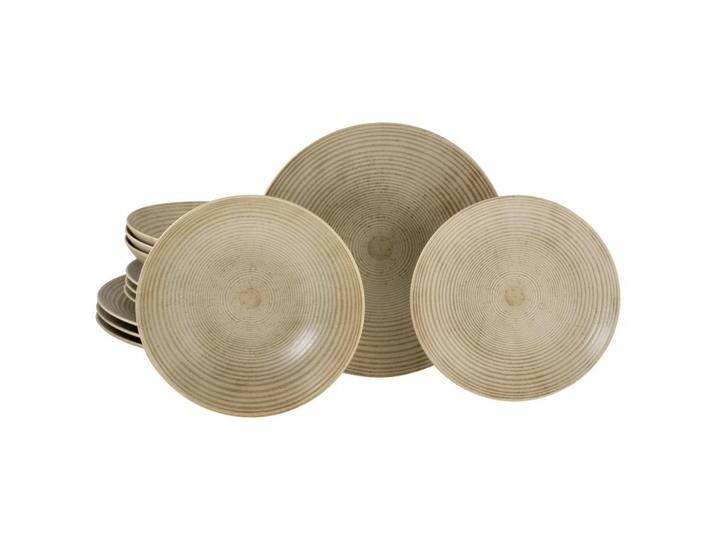 Creatable TELLERSET Catania, Sand, Keramik, 12-teilig, rund, lebensmittelecht, stapelbar, Essen & Trinken, Geschirr, Geschirr-Sets, Teller-Sets Creatable TELLERSET Catania, Sand, Keramik, 12-teilig, rund, lebensmittelecht, stapelbar, Essen & Trinken, Geschirr, Geschirr-Sets, Teller-Sets von CreaTable