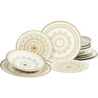 Mandala Gold Geschirr-Set von CreaTable