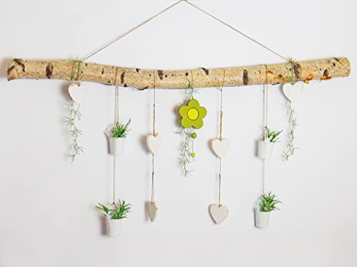 CreaTina DEKO AST AUS BIRKENHOLZ HOLZBLUME Circa 118 cm lang ist Dieser AST perfekt als Fensterdekoration oder Raumdekoration von CreaTina