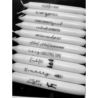 stabkerzen Weihnachten/Winter Geschenk Kerze Advent Wichtelgeschenk Kleinigkeit stabkerzen Weihnachten/Winter Geschenk Kerze Advent Wichtelgeschenk Kleinigkeit von CrealinoShop