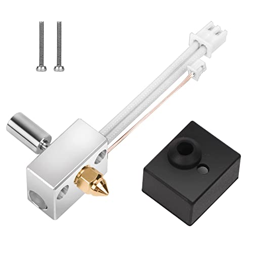 Creality Offiziell Ender 3 S1 Heizblock Kit, Sprite Extruder Standard Heizblock Kit Hohe Temperatur 260℃, Edelstahlhals für Ender 3 S1 / Ender 3 S1 Plus Sprite Extruder von Creality