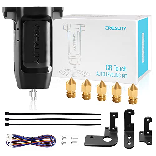 Creality Offizieller CR Touch Auto Bettnivellierungssensor und 5 teiliges 3D Drucker düsen Kit für Ender 3 / Ender 3 V2 / Ender 3 Pro/Ender 5 / CR-10 3D Drucker mit 32 Bit V4.2.2 / V4.2.7 Mainboard von Creality