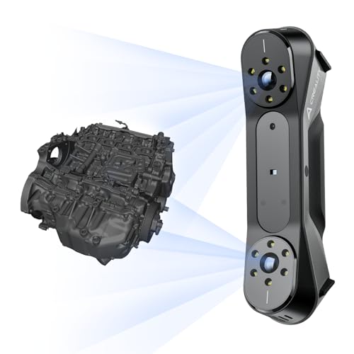 Creality CR-Scan Raptor 3D Scanner, Industrielle Blu-Ray, Anti-Shake Tracking für 5-2000mm Objekt/Körper/Gesicht Vollfarbscannen, Bis zu 0,02mm Genauigkeit 60fps Geschwindigkeit (MacOS/Windows) Creality CR-Scan Raptor 3D Scanner, Industrielle Blu-Ray, Anti-Shake Tracking für 5-2000mm Objekt/Körper/Gesicht Vollfarbscannen, Bis zu 0,02mm Genauigkeit 60fps Geschwindigkeit (MacOS/Windows) von Creality
