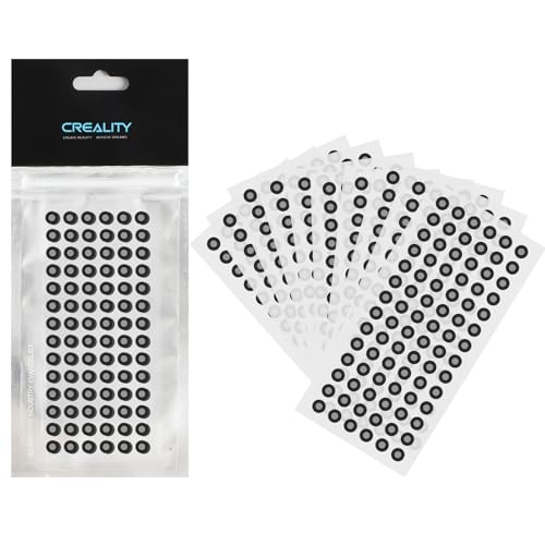 Creality 3D Scan Marker 3 mm Aufkleber optische Tracking Punkte Referenzpunkt 840 Stück in 10 Blättern für 3D Scanner Creality 3D Scan Marker 3 mm Aufkleber optische Tracking Punkte Referenzpunkt 840 Stück in 10 Blättern für 3D Scanner von Creality