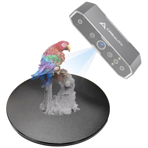 Creality 3D-Scanner Manuell bedienbarer Drehtisch für Creality CR-Scan Otter/Raptor/Ferret/Ferret Pro/Ferret SE 3D-Scanner (3D-Scanner nicht im Lieferumfang enthalten) von Creality