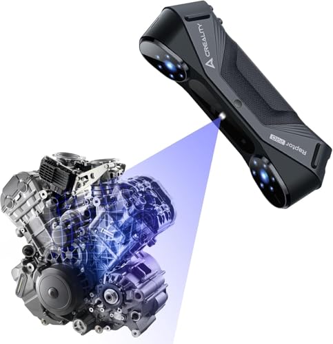 Creality 3D Scanner Raptor Pro für Automobil- und Ingenieurprojekte mit 0,02 mm Genauigkeit, Anti-Shake-Tracking, bis zu 60 FPS Scangeschwindigkeit, unterstützt 5–2000 mm große Objekte Creality 3D Scanner Raptor Pro für Automobil- und Ingenieurprojekte mit 0,02 mm Genauigkeit, Anti-Shake-Tracking, bis zu 60 FPS Scangeschwindigkeit, unterstützt 5–2000 mm große Objekte von Creality