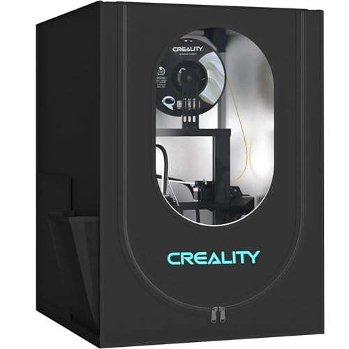 Creality 3D Drucker Gehäuse, feuerfest und staubdicht 3D-Drucker-Gehäuse Konstante Temperatur Schutzabdeckung Raum für Ender3se/Ender3ke/Ender3v3/Ender3s1/Ender3s1/5 Plus/CR-10/10S/10S PRO- Groß von Creality