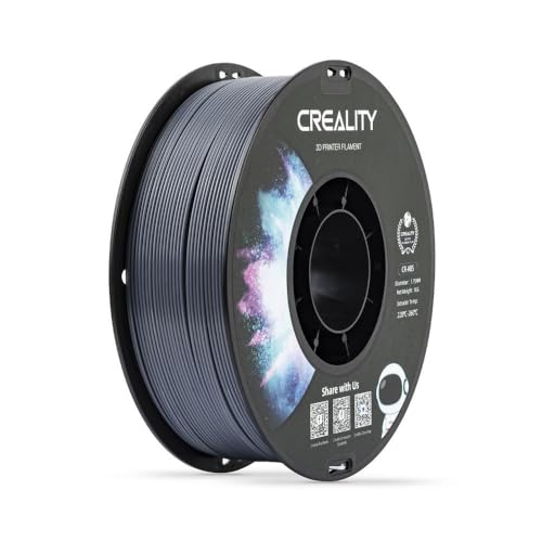 Creality CR-ABS-Filament, Grau, 1 kg Rolle, 1,75 mm, kompatibel mit 99 % FDM 3D-Druckern [3301020034] von Creality