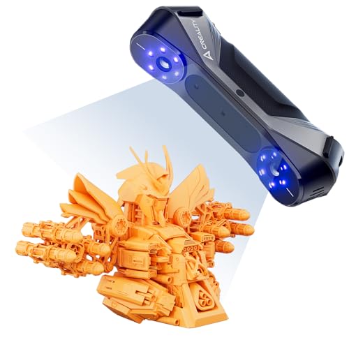 Creality CR-Scan Raptor 3D Scanner, Handscanner für 3D Drucker mit Mehrzeilen Blue & NIR Technologie, 0,02mm Genauigkeit, Anti-Schütteln-Tracking, unterstützt Objekte von 5-2000mm für Windows Mac Creality CR-Scan Raptor 3D Scanner, Handscanner für 3D Drucker mit Mehrzeilen Blue & NIR Technologie, 0,02mm Genauigkeit, Anti-Schütteln-Tracking, unterstützt Objekte von 5-2000mm für Windows Mac von Creality