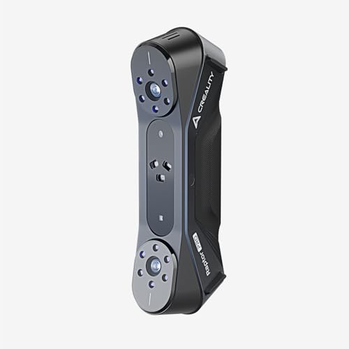 Creality CR-Scan Raptor Pro 3D Scanner, Handscanner mit bis zu 60 FPS Scangeschwindigkeit, Laser und strukturiertes Lichtscannen, Anti-Shake-Tracking, kompatibel mit Objekten von 5–4000 mm von Creality