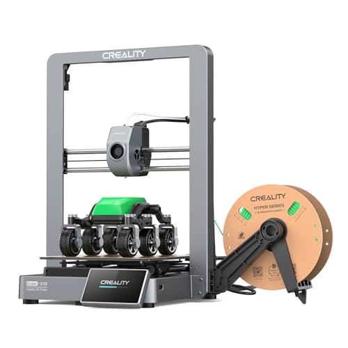 Creality 2024 Neu Offical Ender 3 V3 3D Drucker, 600mm/s hohe Geschwindigkeit mit All-Metal Build, Neue CoreXZ mit Dual-Gear Direct Extruder, 300℃ Hotend, Auto-Leveling DIY 3D-Drucker (220x220x250mm) von Creality