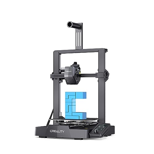 Creality Ender-3 V3 SE 3D Drucker, CR Touch Auto Leveling, 250 mm/s Druckgeschwindigkeit, Dual Z Achse, Direktantriebs Extruder, Automatisches Laden und Entladen des Filaments, für Anfänger von Creality