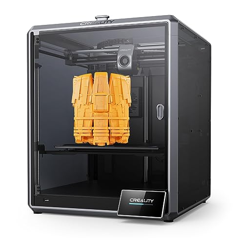Creality K1 Max 3D Drucker, 3D Printer mit AI Kamera, AI LiDAR, 600 mm/s Druckgeschwindigkeit, 300 x 300 x 300mm Großes Bauraum, freihändige automatische Nivellierung von Creality