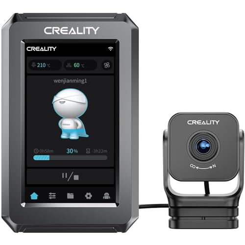 Creality Nebula Smart Kit, Nebula Pad mit Nebula Kamera, 4,3 Zoll Touchscreen Fernüberwachung Zeitrafferaufnahmen für Ender 3 V3 SE/Ender 3/Ender 3 Pro/Ender 3 V2 3D Drucker von Creality