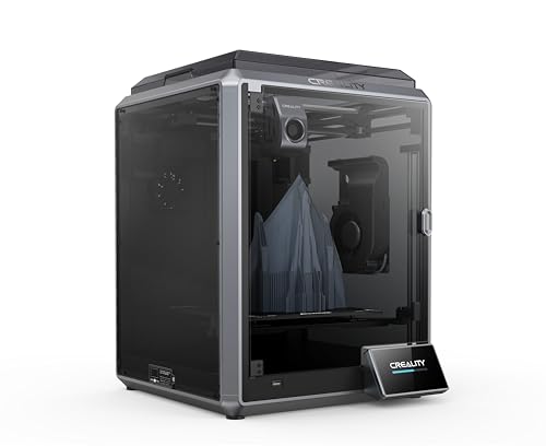 Creality Offizieller K1 3D Drucker, 600 mm/s Druckgeschwindigkeit FDM 3D Printer, Dual-Core 1,2 GHz CPU, 300°C Hochtemperatur-3D-Druckdüsen, LCD-Auto-Nivellierfunktion von Creality