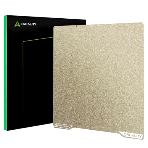 Creality Offizielle K2 Pro Plattform 293×270 K2 Pro PEI Doppelseitige mattierte Bauplatte für K2 Pro, K1 Max, Hervorragende Hitzebeständigkeit von Creality