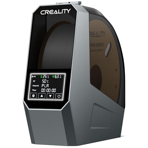 Creality Offizieller Space PI Filament Trockner, 3D-Drucker Filament Trockner Box mit PTC 360° Heißluftheizung, Filament Dehydrator Aufbewahrungsbox für PLA ABS PETG TPU Nylon Filament 1.75mm 2.85mm Creality Offizieller Space PI Filament Trockner, 3D-Drucker Filament Trockner Box mit PTC 360° Heißluftheizung, Filament Dehydrator Aufbewahrungsbox für PLA ABS PETG TPU Nylon Filament 1.75mm 2.85mm von Creality