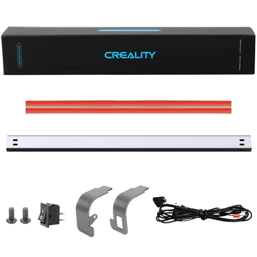 Creality Offizielles Ender-3 V3 LED Lichtleisten Set, Upgrade LED Chip, 24 V Nennspannung für Ender 3V3 3D Drucker von Creality