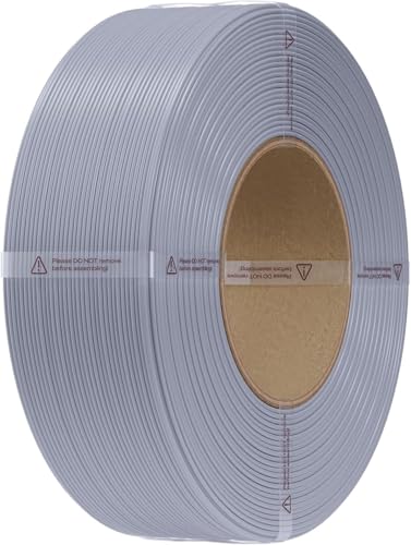 Creality PETG Refill Filament 1.75mm, CR-PETG Spulenloses 3D Drucker Filament, Maßgenauigkeit +/-0,02mm Ausgezeichnete Stabilität,1kg Grau Creality PETG Refill Filament 1.75mm, CR-PETG Spulenloses 3D Drucker Filament, Maßgenauigkeit +/-0,02mm Ausgezeichnete Stabilität,1kg Grau von Creality