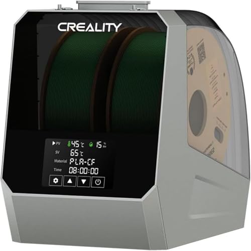 Creality Space Pi Plus Filamenttrockner 2024, 2 Spool 3D Drucker Filament Trockner Box mit eingebautem Ventilator, Filament Dehydrator für 1.75/2.85mm PLA PETG ABS TPU Nylon von Creality