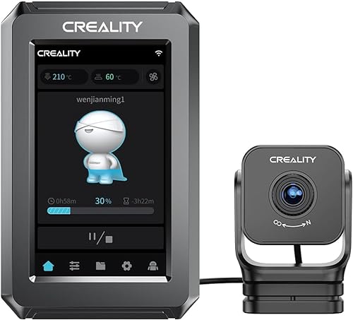 Creality Nebula Smart Kit, Nebula Pad mit Nebula 3D Drucker Kamera, Hochgeschwindigkeitsdruck, 4,3 Zoll Touchscreen Fernüberwachung, für Ender 3 V3 SE/Ender 3/Ender 3 Pro/Ender 3 V2 von Creality