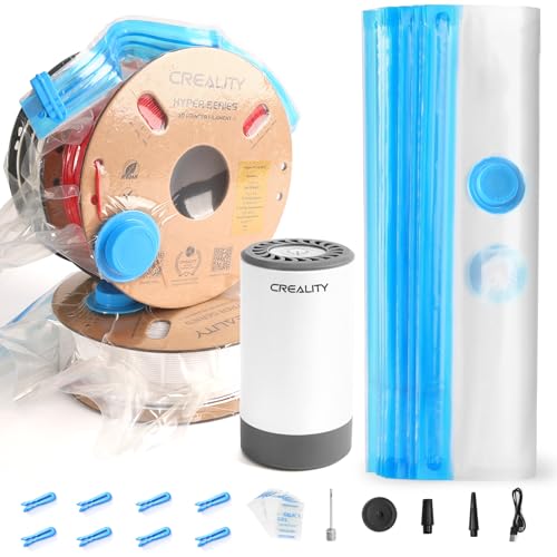 3D Drucker Filament Aufbewahrungsbeutel Vakuum versiegelt Kit, 8PCS Filament Aufbewahrungsbeutel Kit mit elektrischer Pumpe, Creality 40 x 40cm wiederverwendbare Vakuum Aufbewahrungsbeutel 3D Drucker Filament Aufbewahrungsbeutel Vakuum versiegelt Kit, 8PCS Filament Aufbewahrungsbeutel Kit mit elektrischer Pumpe, Creality 40 x 40cm wiederverwendbare Vakuum Aufbewahrungsbeutel von Creality