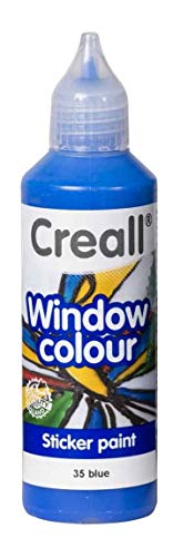 Creall Window-Color-Premiumfarbe Fensterfarben frei wählbar auch Konturenfarbe (blau) von Creall