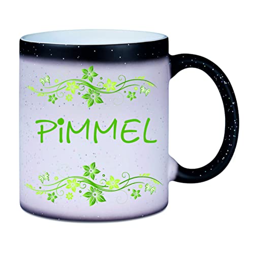 Farbwechseltasse/Glitzer " Pimmel " - Her Royal Highness - Kaffeetasse - Bürotasse - Geschenktasse von Crealuxe