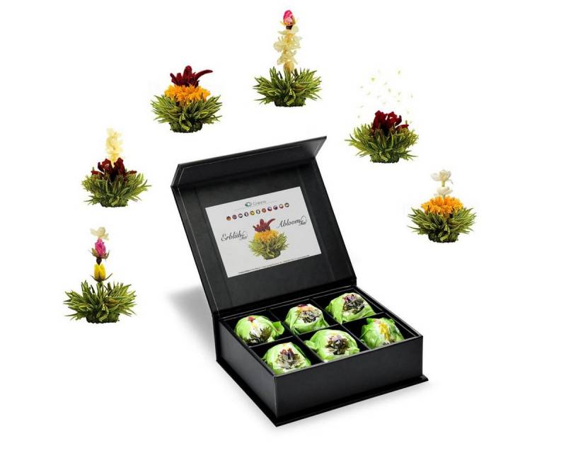 Creano Teebox Creano Geschenkset Teelini 6er mit Geschenkbox Magnet weiß grüner Tee Creano Teebox Creano Geschenkset Teelini 6er mit Geschenkbox Magnet weiß grüner Tee von Creano