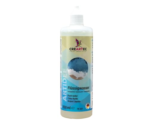 CREARTEC Flüssigwasser - Naturgetreue Wasseroberflächen zum selber machen - Füllmenge 250ml - Made in Germany von Creartec