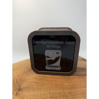 Spardose Mit Sparziel //Schwarz //Plexiglas Personalisiert //Männergeschenk //Dein Sparwunsch //Individuell //Sparbüchse //Kasse //Geldziel von CreatX2023